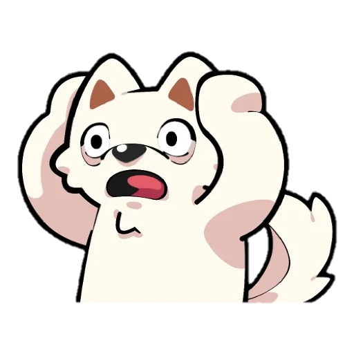 😰 Стикер «Woofle Doggo» для Telegram