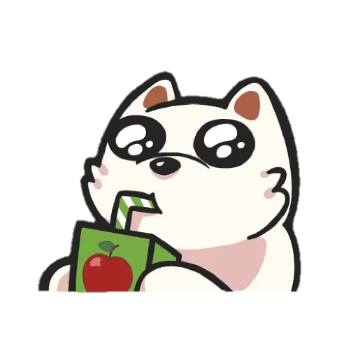 🍎 Стикер «Woofle Doggo» для Telegram