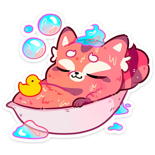 🛀 Стикер «Воки без надписей» для Telegram