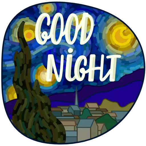💤 Эмодзи «World Art» для Telegram