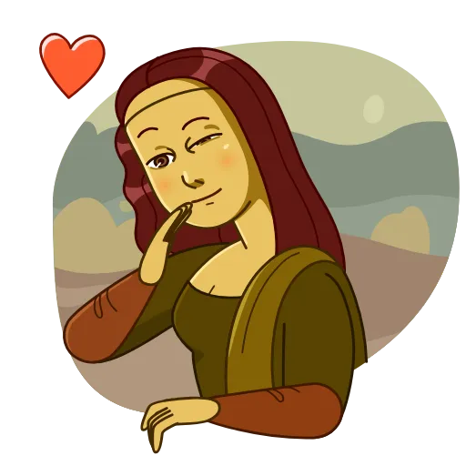 😘 Эмодзи «World Art» для Telegram
