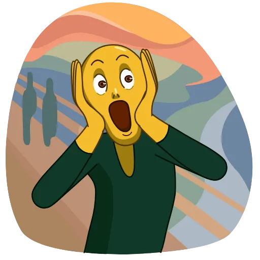 😱 Эмодзи «World Art» для Telegram