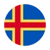 🇦🇽 Эмодзи «World Round Flags» для Telegram