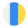 🇮🇨 Эмодзи «World Round Flags» для Telegram