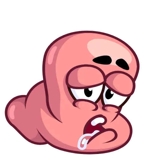 🤢 Эмодзи «Worm Emoji» для Telegram