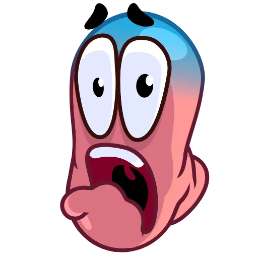 😱 Эмодзи «Worm Emoji» для Telegram