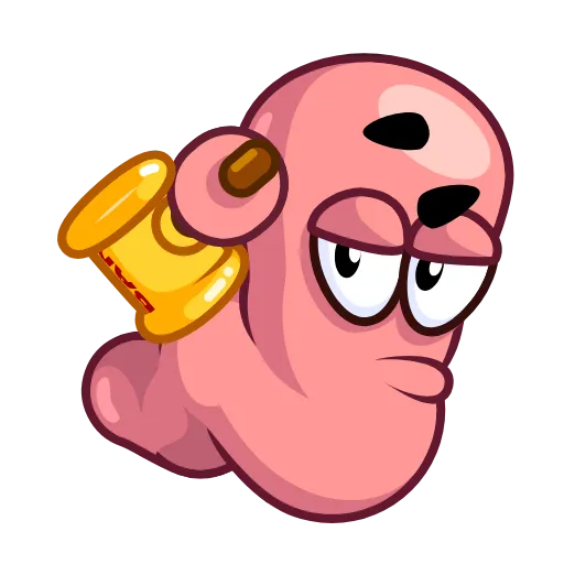 🔨 Эмодзи «Worm Emoji» для Telegram