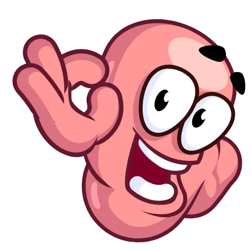 👌 Эмодзи «Worm Emoji» для Telegram