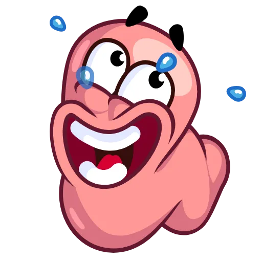 🤣 Эмодзи «Worm Emoji» для Telegram
