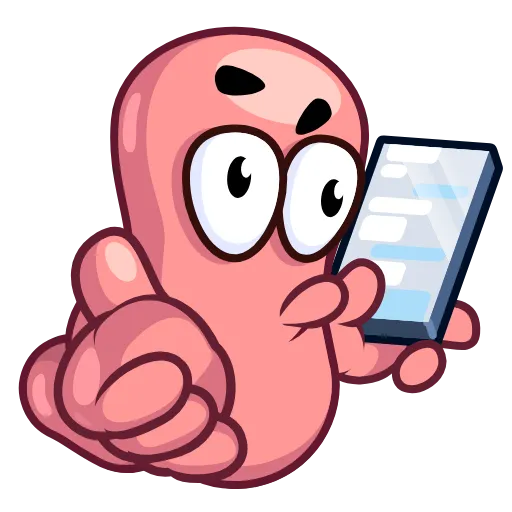 👍 Стикер «Worm» для Telegram