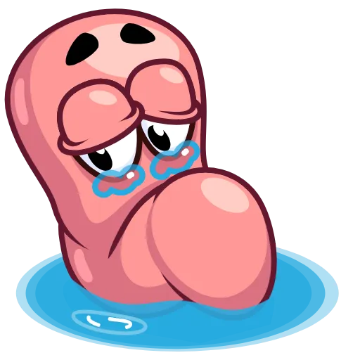 😢 Стикер «Worm» для Telegram