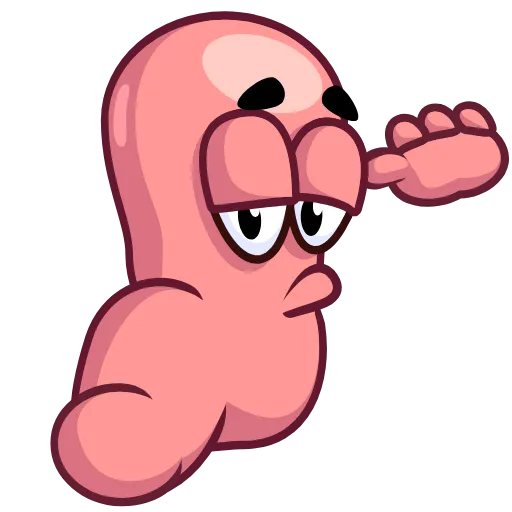 😒 Стикер «Worm» для Telegram