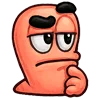 🤔 Эмодзи «Worms» для Telegram