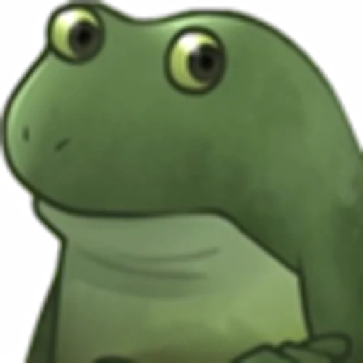 Эмодзи Worry Frog Emoji для Telegram — скачать