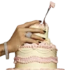 🎂 Эмодзи «written» для Telegram