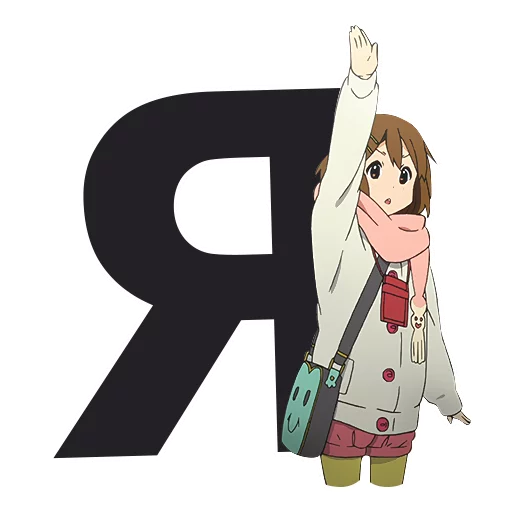 ☺️ Стикер «? WTF anime» для Telegram