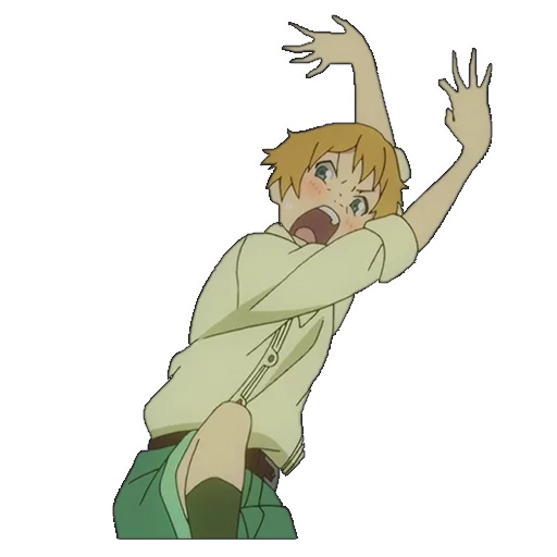 😱 Стикер «? WTF anime» для Telegram