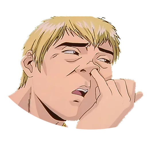 😒 Стикер «? WTF anime» для Telegram