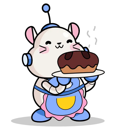 Стикерпак Wumpus &amp; Co Daily Routine для Telegram — скачать