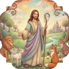 🙏 Эмодзи «🙏 Набор эмоджи с «Jesus Иисус»» для Telegram