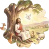 🙏 Эмодзи «🙏 Набор эмоджи с «Jesus Иисус»» для Telegram