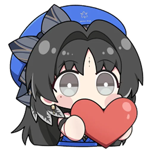 ❤️ Стикер «Wuthering Waves» для Telegram