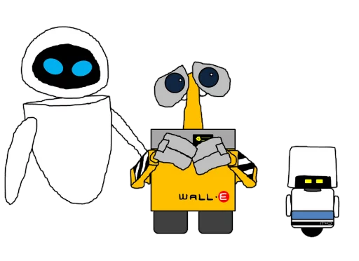 👫 Стикер «wall-e» для Telegram