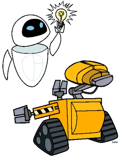 💡 Стикер «wall-e» для Telegram
