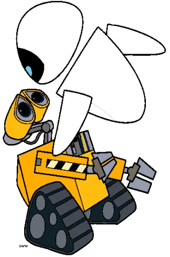 😰 Стикер «wall-e» для Telegram