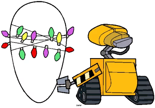 👰 Стикер «wall-e» для Telegram