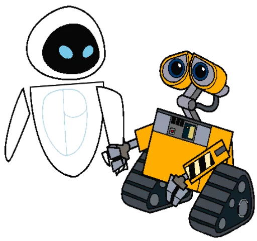 👫 Стикер «wall-e» для Telegram