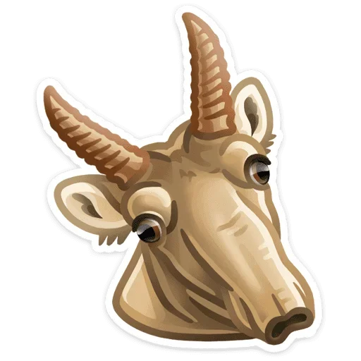 🐐 Стикер «WWF Animals» для Telegram
