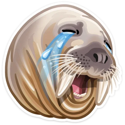 😢 Стикер «WWF Animals» для Telegram