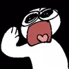 😠 Эмодзи «Human and unicorn ➜» для Telegram