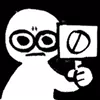 🚫 Эмодзи «Human and unicorn ➜» для Telegram