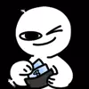 👛 Эмодзи «Human and unicorn ➜» для Telegram