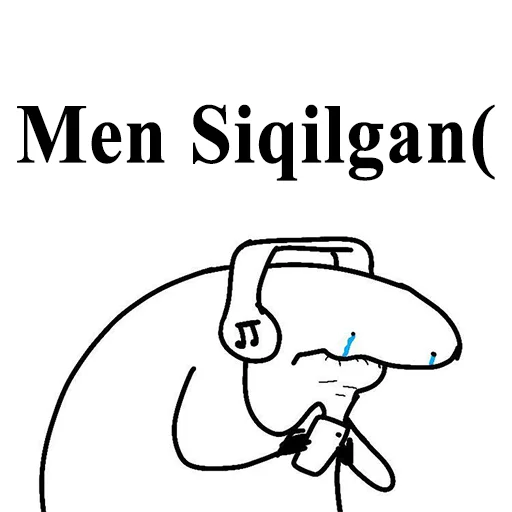 😿 Стикер «Stick Pack» для Telegram