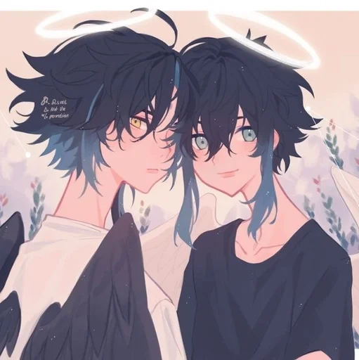 🍃 Стикер «Xiao and Venti» для Telegram