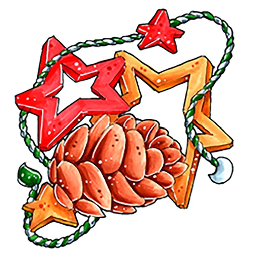 😊 Стикер «Xmas Новый год» для Telegram