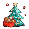 ❤️ Эмодзи «Xmas2 ×» для Telegram