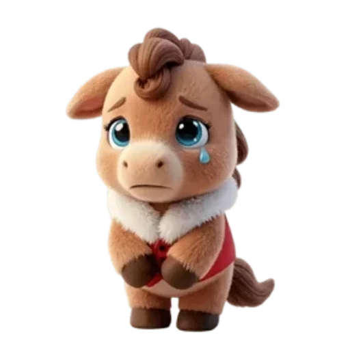 🐴 Стикер «Новогодний Конек» для Telegram