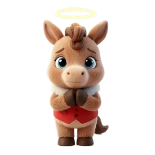 🐴 Стикер «Новогодний Конек» для Telegram