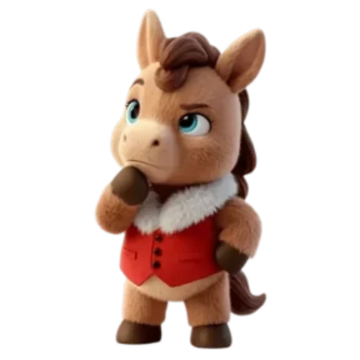 🐴 Стикер «Новогодний Конек» для Telegram