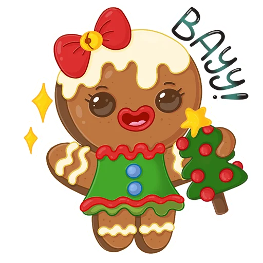 🙌 Стикер «Xmas Mood» для Telegram