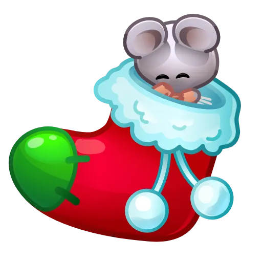 🎁 Эмодзи «Xmas Stocking» для Telegram