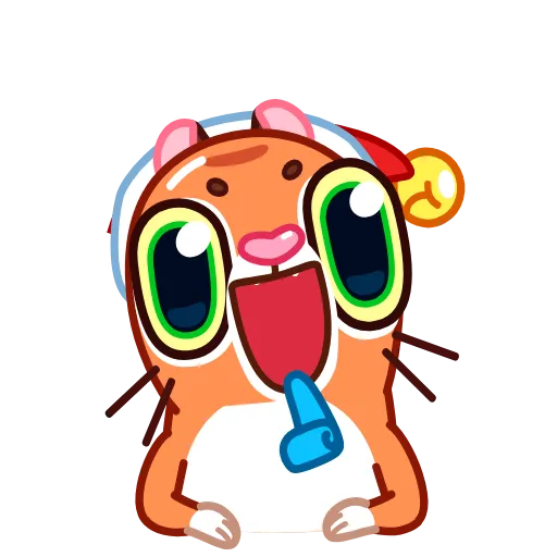 Стикерпак Christmas Tiger для Telegram