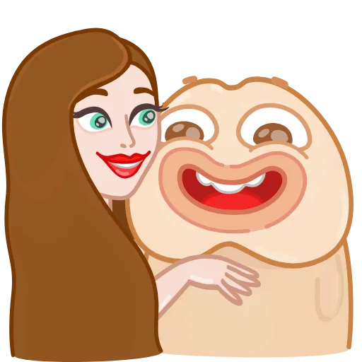 🥰 Стикер «Xuy 8==o» для Telegram