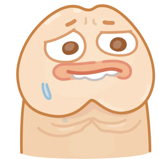 😅 Стикер «Xuy 8==o» для Telegram