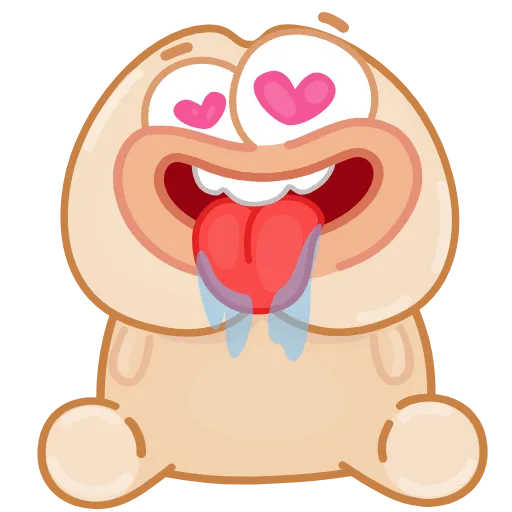 😍 Стикер «Xuy 8==o» для Telegram