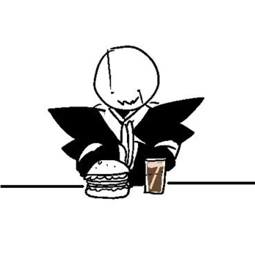 🍔 Стикер «XGaster» для Telegram